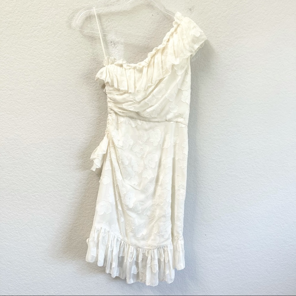 Ulla Johnson One Shoulder Dress Ivory Sx XS - Picture 3 of 7